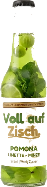POMONA Limette-Minze — Limonadenflasche