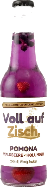 POMONA Waldbeere-Holunder — Limonadenflasche